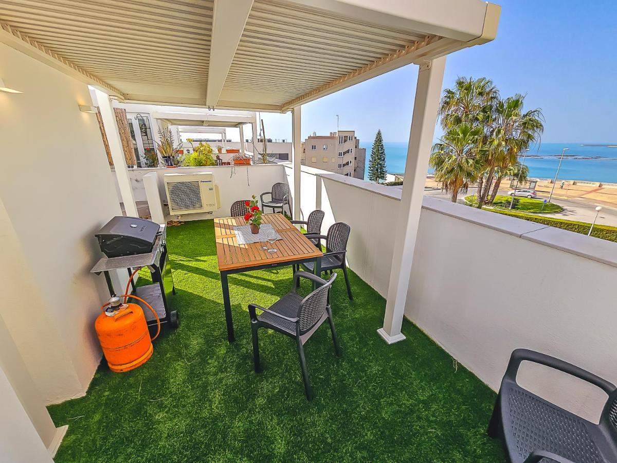 Oceanfront Duplex With A Rooftop Pool And Terrace 엘푸에르토데산타마리아 외부 사진