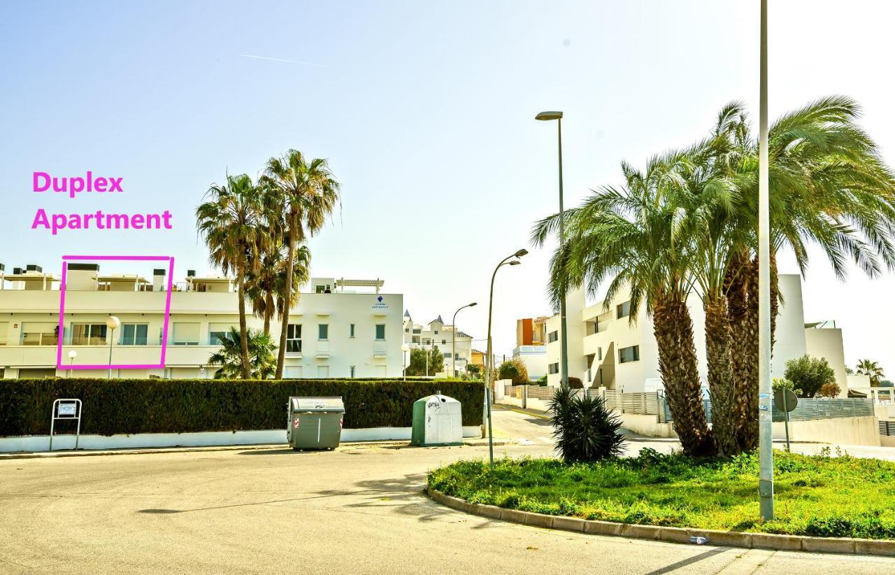 Oceanfront Duplex With A Rooftop Pool And Terrace 엘푸에르토데산타마리아 외부 사진