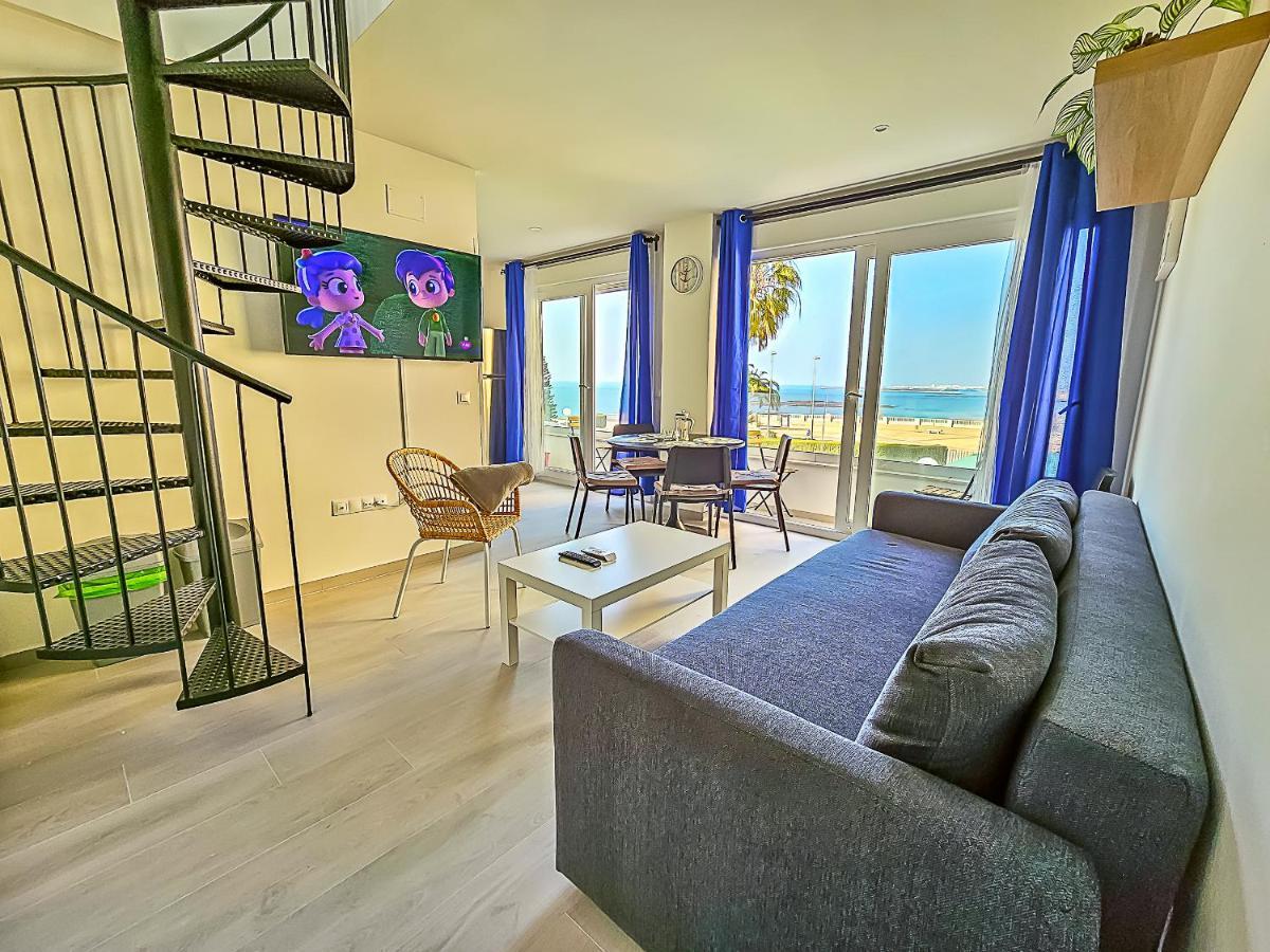 Oceanfront Duplex With A Rooftop Pool And Terrace 엘푸에르토데산타마리아 외부 사진