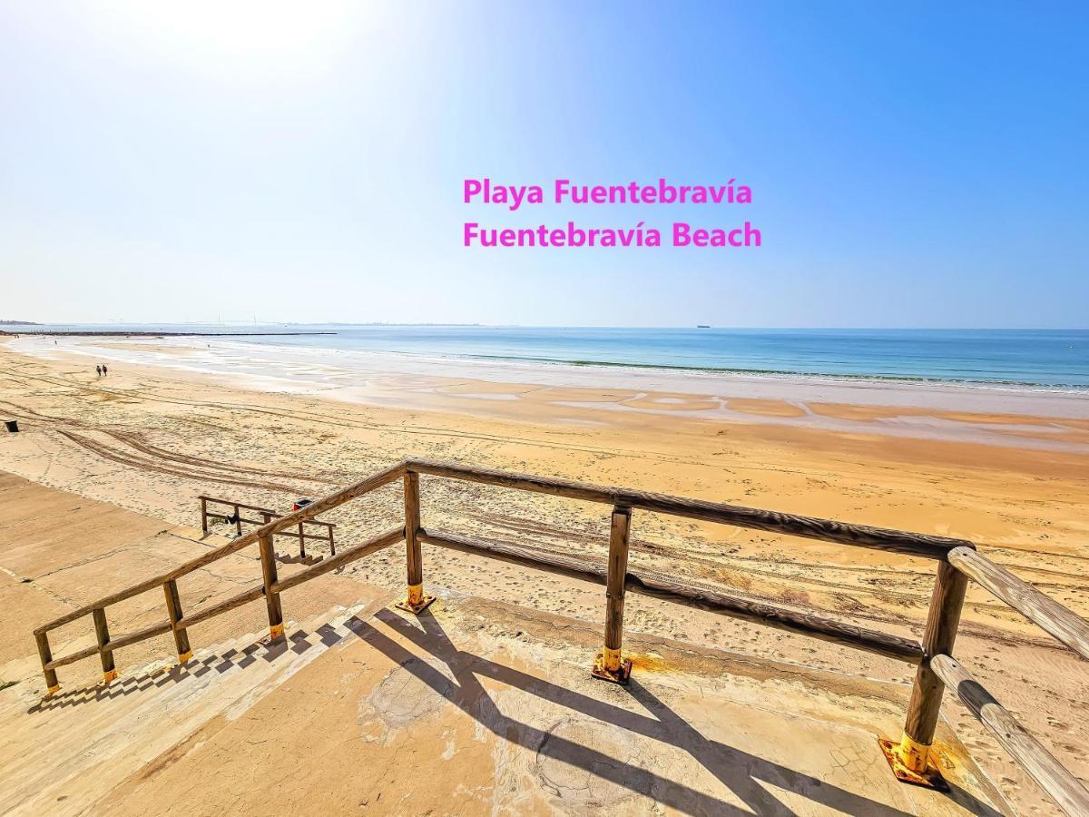 Oceanfront Duplex With A Rooftop Pool And Terrace 엘푸에르토데산타마리아 외부 사진