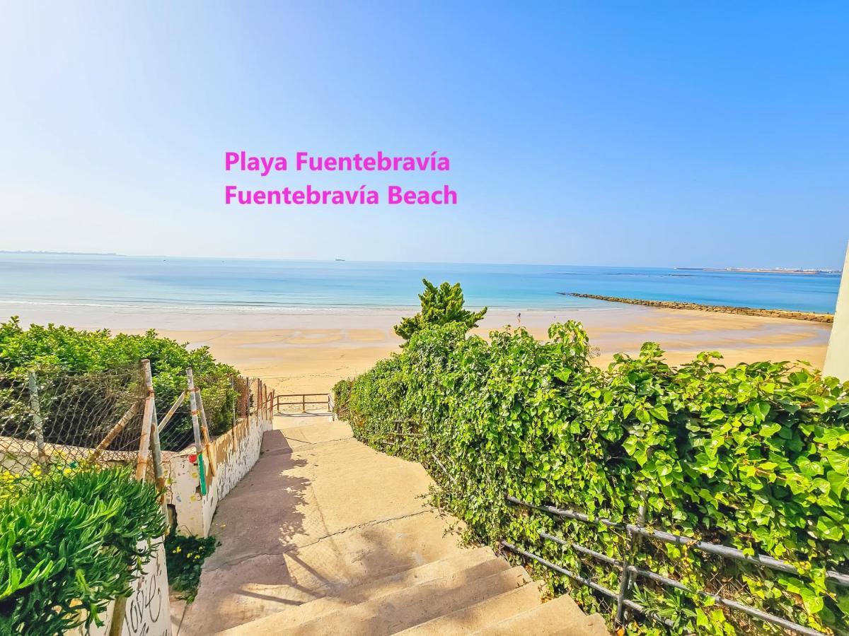 Oceanfront Duplex With A Rooftop Pool And Terrace 엘푸에르토데산타마리아 외부 사진